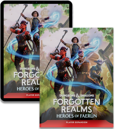D&D Forgotten Realms - Heroes of Faerun - Player Expansion