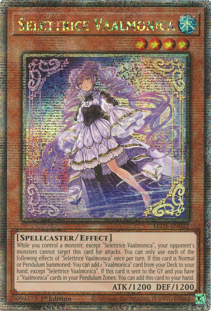 Selettrice Vaalmonica (Quarter Century Secret Rare) [LEDE-EN022] Quart