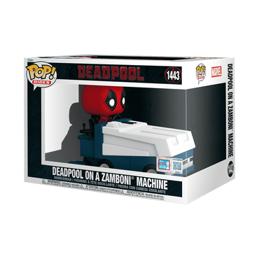 Funko Pop! Rides Super Deluxe Deadpool on Zamboni Machine #1443