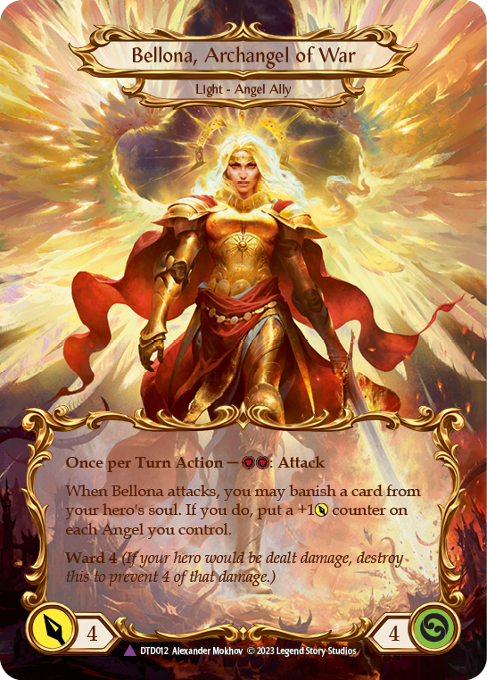 Figment of War // Bellona, Archangel of War (Marvel) [DTD012] (Dusk Ti