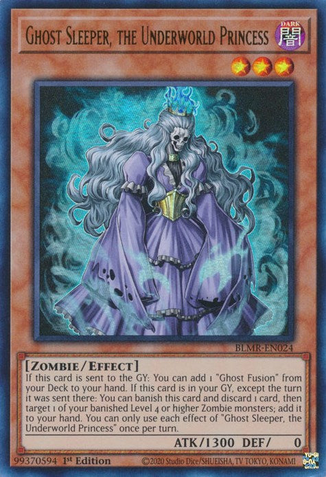 ghost yugioh cards Sleeper, the Underworld Princess [BLMR-EN024] Ultra Rare Variant:Arceus - Blue (Unweighted) Once per turn Eevee Evolutions promo V starmie gx