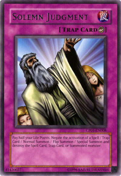 yugioh card solemn warning Yu-Gi-Oh! - - Duelist Revolution - #DREV-EN077 - 1st Edition designed for collectors and players alike Yu-Gi-Oh! Counter Trap Card "Solemn