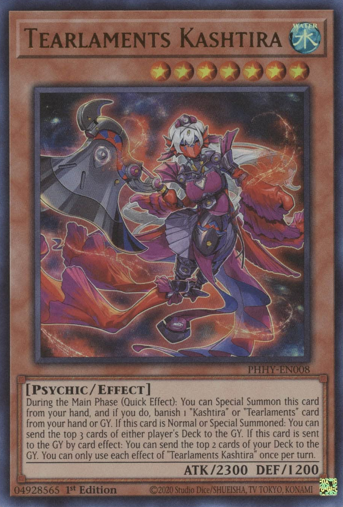yugioh kashtira cards Tearlaments [PHHY-EN008] Ultra Rare Pack Type:Loose 1999 Nintendo Pokemon Game S4A You can choose 1