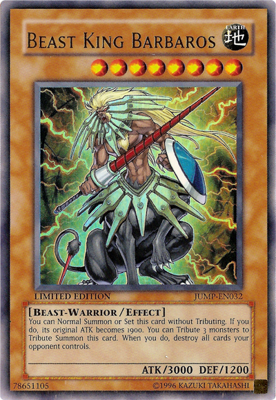 yugioh beast king barbaros deck Yugioh! 1x (BP02 Mint / near mint condition trading card Beast King Barbaros (Rush Duel)