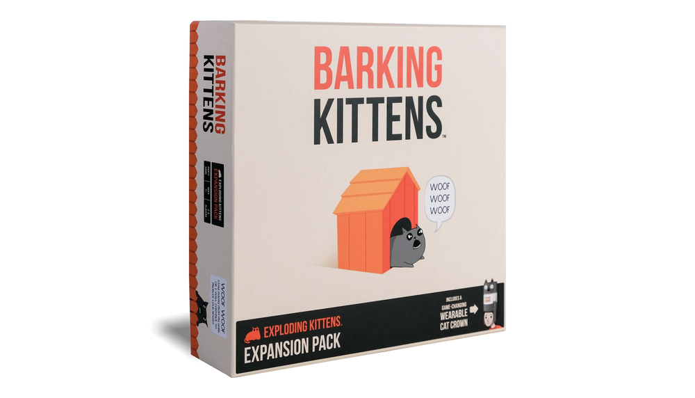 Exploding Kittens:  Barking Kittens Expansion