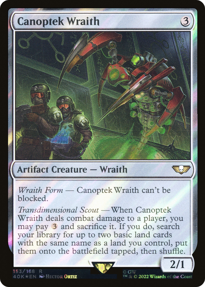 Canoptek Wraith (Surge Foil) [Warhammer 40,000]