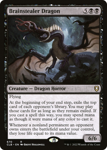 Brainstealer Dragon [Commander Legends: Battle for Baldur's Gate]