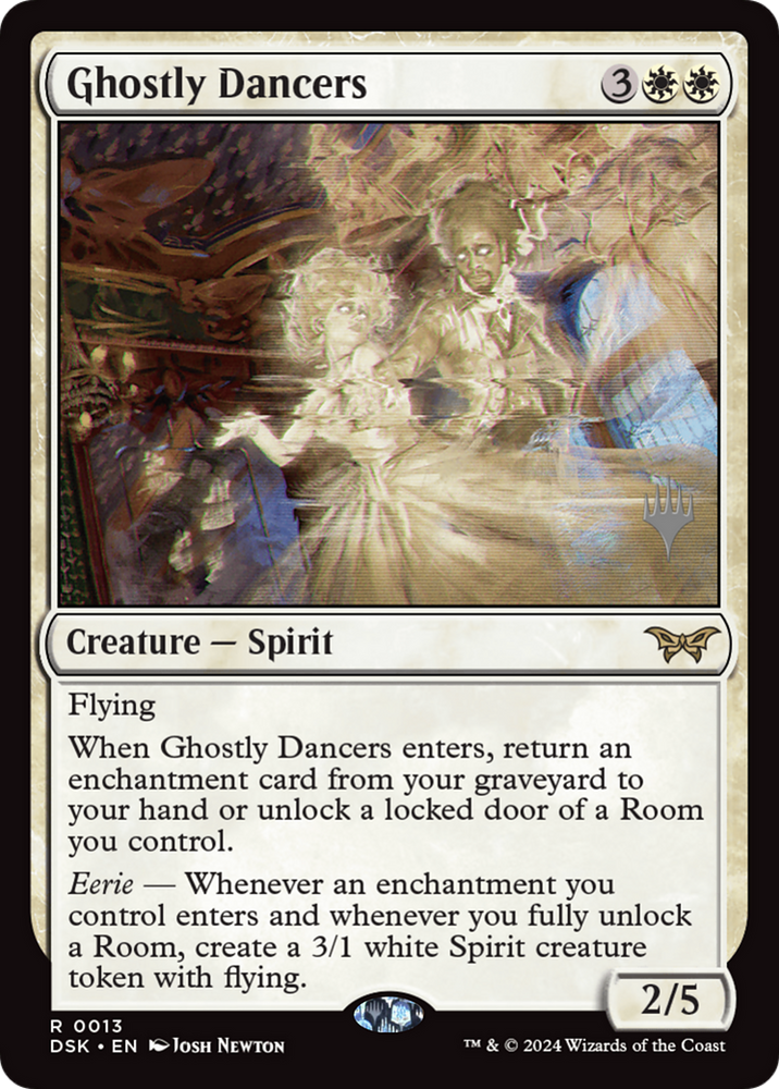 Ghostly Dancers (Promo Pack) [Duskmourn: House of Horror Promos]