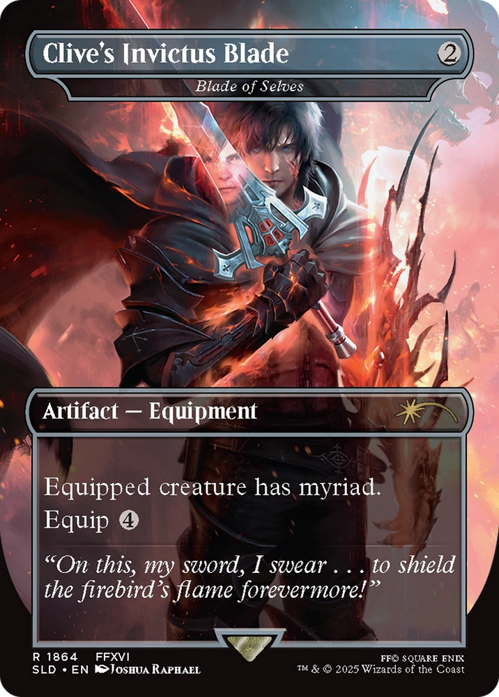 Clive's Invictus Blade - Blade of Selves [Secret Lair Drop Series]