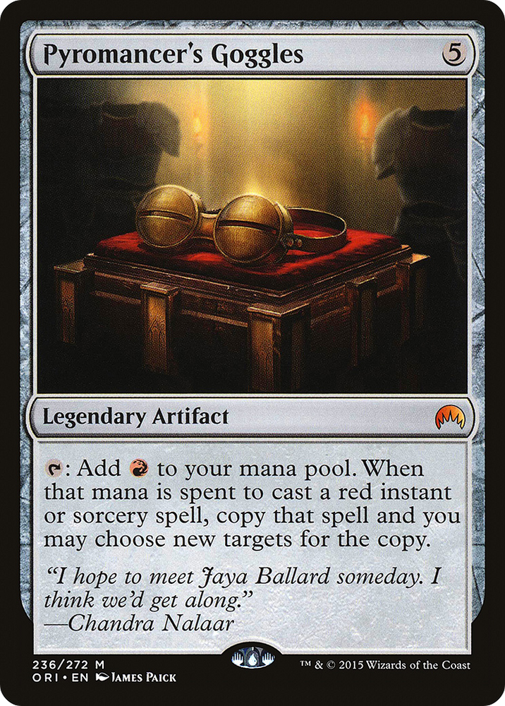 Pyromancer's Goggles [Magic Origins]