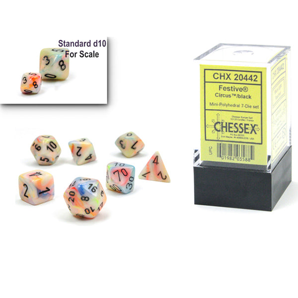 Chessex Mini-Polyhedral 7-Die Set