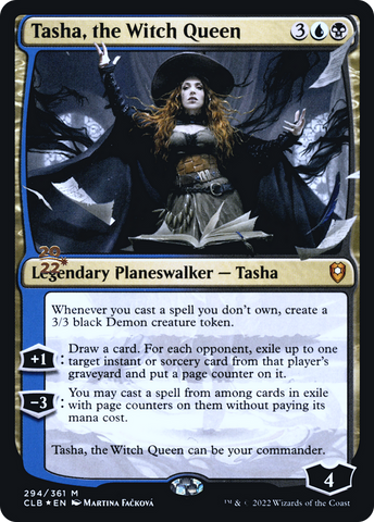 Tasha, the Witch Queen [Commander Legends: Battle for Baldur's Gate Prerelease Promos]