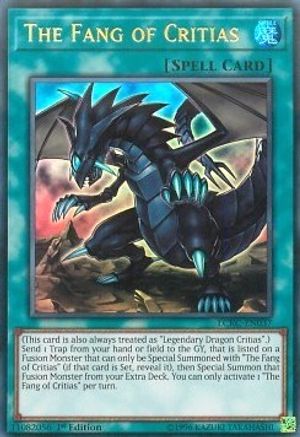 The Fang of Critias [LCKC-EN037] Ultra Rare