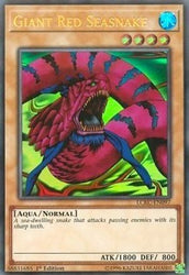 Giant Red Seasnake [LCKC-EN097] Ultra Rare