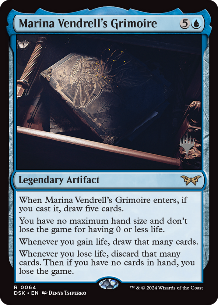 Marina Vendrell's Grimoire (Promo Pack) [Duskmourn: House of Horror Promos]