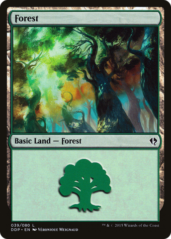 Forest (39) [Duel Decks: Zendikar vs. Eldrazi]