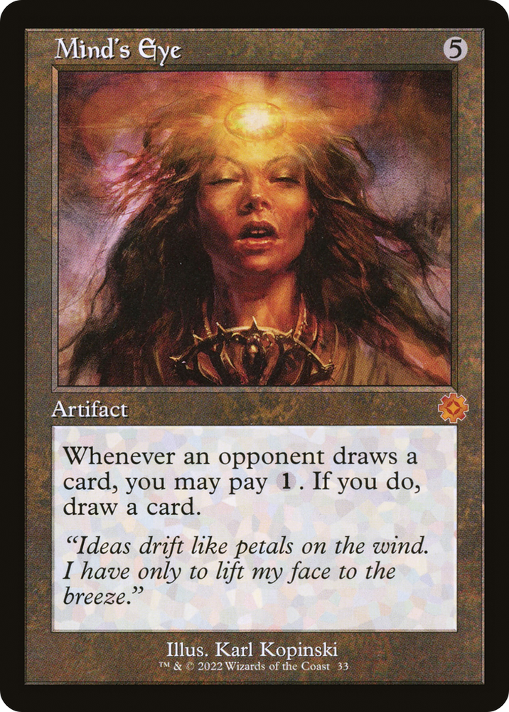 Mind's Eye (Retro) [The Brothers' War Retro Artifacts]