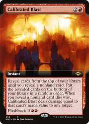 Calibrated Blast (Extended Art) [Modern Horizons 2]