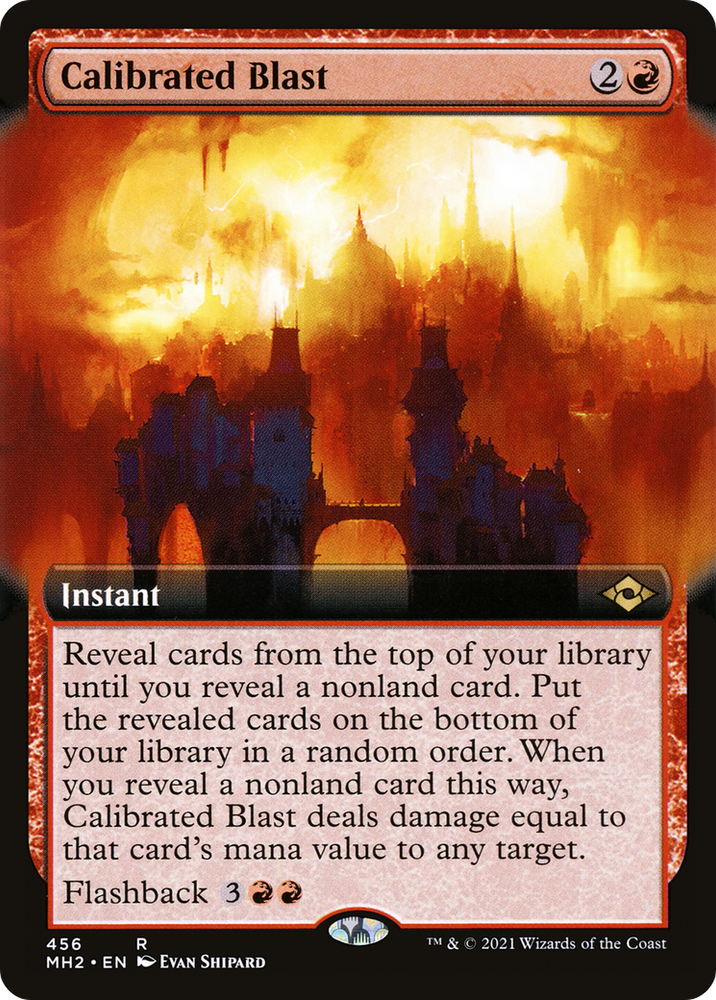 Calibrated Blast (Extended Art) [Modern Horizons 2]