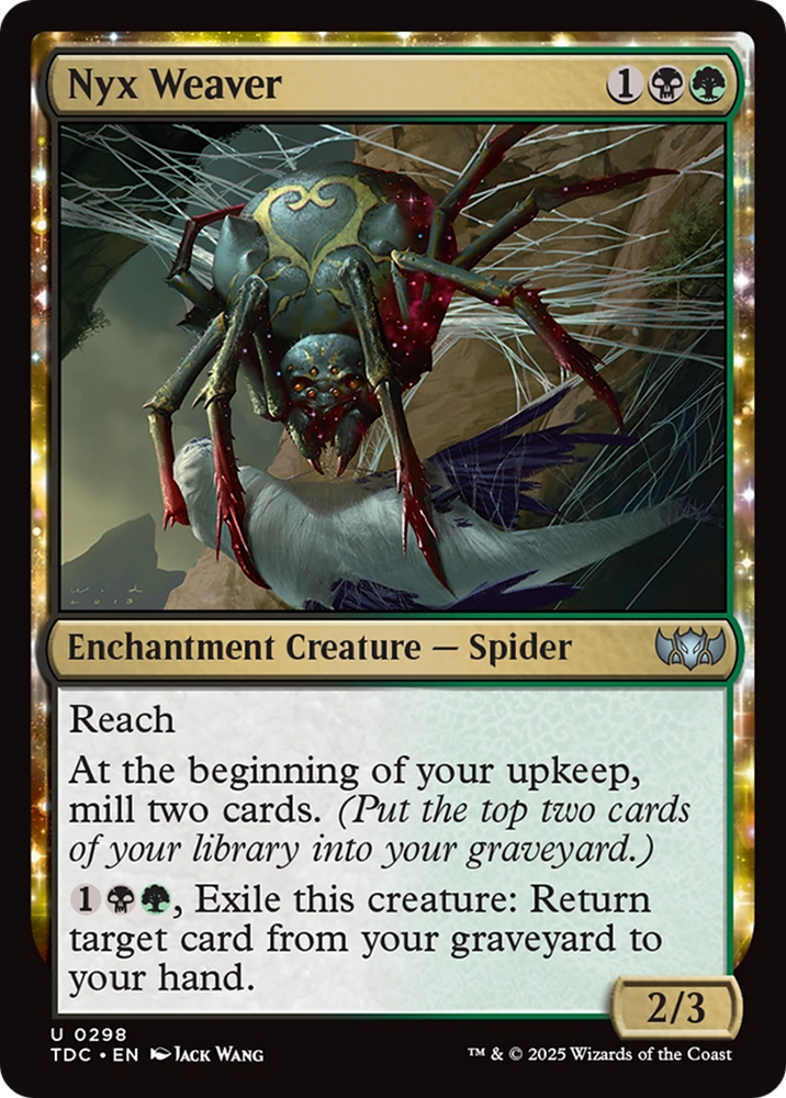 Nyx Weaver [Tarkir: Dragonstorm Commander]
