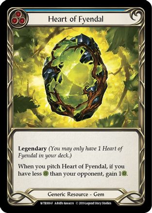 Heart of Fyendal [U-WTR000] (Welcome to Rathe Unlimited)  Unlimited Rainbow Foil