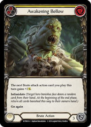 Awakening Bellow (Yellow) [U-WTR033] (Welcome to Rathe Unlimited)  Unlimited Rainbow Foil