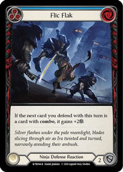 Flic Flak (Blue) [U-WTR094] (Welcome to Rathe Unlimited)  Unlimited Rainbow Foil