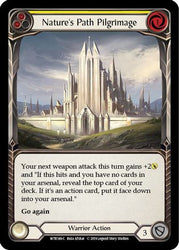 Nature's Path Pilgrimage (Yellow) [U-WTR148] (Welcome to Rathe Unlimited)  Unlimited Rainbow Foil