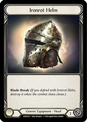 Ironrot Helm [U-WTR155] (Welcome to Rathe Unlimited)  Unlimited Rainbow Foil