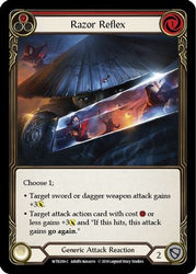 Razor Reflex (Red) [U-WTR209] (Welcome to Rathe Unlimited)  Unlimited Rainbow Foil