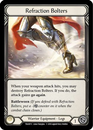 Refraction Bolters [TEA007-C] (Dorinthea Hero Deck)  1st Edition Normal