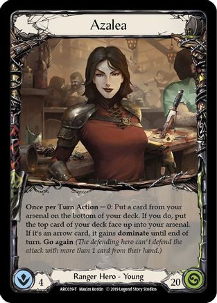 Azalea // Viserai, Rune Blood [U-ARC039 // U-ARC075] (Arcane Rising Unlimited)