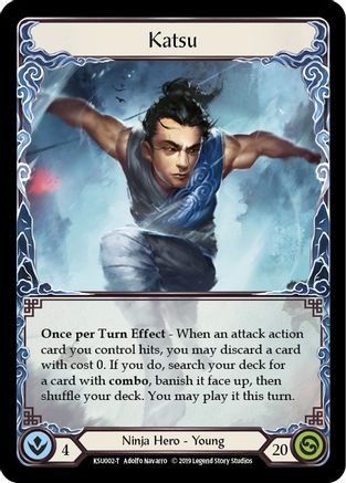 Katsu [KSU002-T] (Katsu Hero Deck)  1st Edition Normal