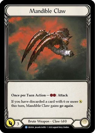 Mandible Claw [U-CRU004] (Crucible of War Unlimited)  Unlimited Normal
