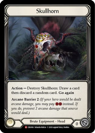 Skullhorn [U-CRU006] (Crucible of War Unlimited)  Unlimited Normal