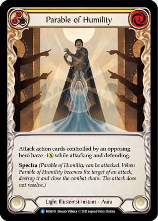Parable of Humility [U-MON011-RF] (Monarch Unlimited)  Unlimited Rainbow Foil