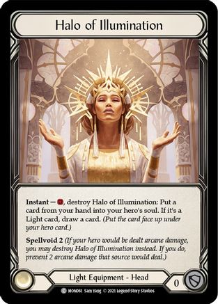 Halo of Illumination [MON061-CF] (Monarch)  1st Edition Cold Foil