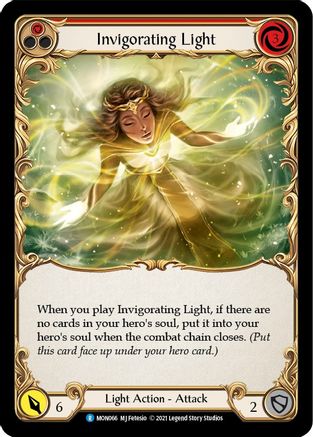 Invigorating Light (Red) [U-MON066-RF] (Monarch Unlimited)  Unlimited Rainbow Foil