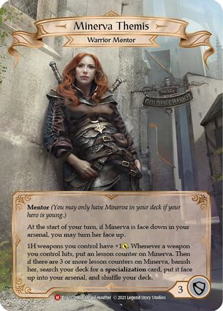 Minerva Themis [BOL002] (Monarch Boltyn Blitz Deck)
