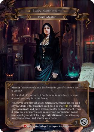 Lady Barthimont [LEV002] (Monarch Levia Blitz Deck)