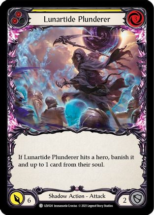 Lunartide Plunderer (Yellow) [LEV024] (Monarch Levia Blitz Deck)