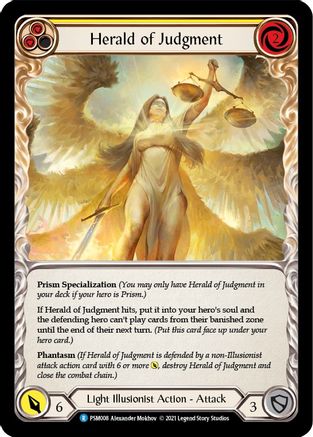 Herald of Judgment [PSM008] (Monarch Prism Blitz Deck)