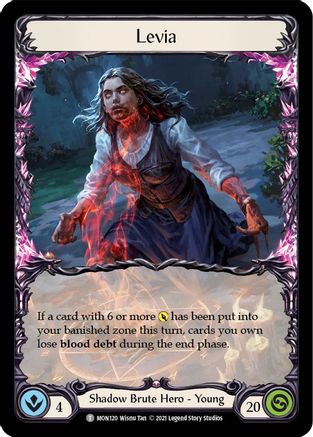 Levia // Ravenous Meataxe [MON120 // MON221] (Monarch)  1st Edition Normal