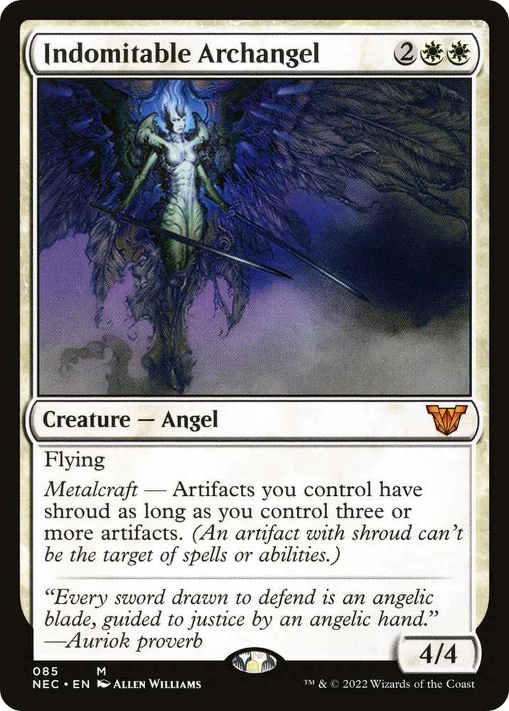 Indomitable Archangel [Kamigawa: Neon Dynasty Commander]