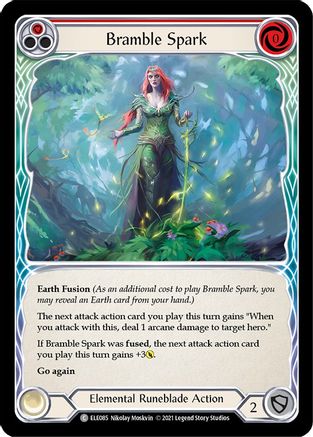 Bramble Spark (Red) [U-ELE085] (Tales of Aria Unlimited)  Unlimited Rainbow Foil