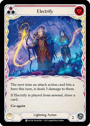 Electrify (Red) [U-ELE198] (Tales of Aria Unlimited)  Unlimited Rainbow Foil