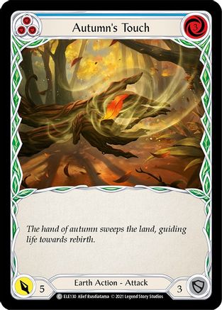 Autumn's Touch (Blue) [U-ELE130] (Tales of Aria Unlimited)  Unlimited Normal
