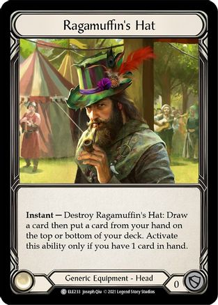 Ragamuffin's Hat [ELE233] (Tales of Aria)  1st Edition Cold Foil