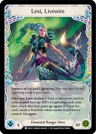 Lexi, Livewire // Rosetta Thorn [U-ELE031] (Tales of Aria Unlimited)  Unlimited Normal