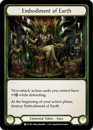 Embodiment of Earth // Embodiment of Lightning [U-ELE109 // U-ELE110] (Tales of Aria Unlimited)  Unlimited Normal